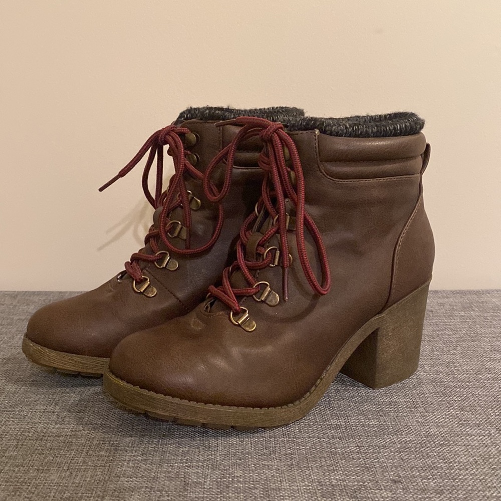 Brown Hiking Booties
